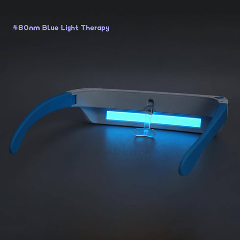 blue light therapy glasses