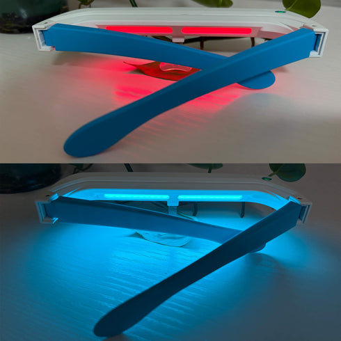 blue-red-light-therapy-glasses for vision improvement