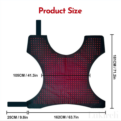 equine full body red light therapy blanket