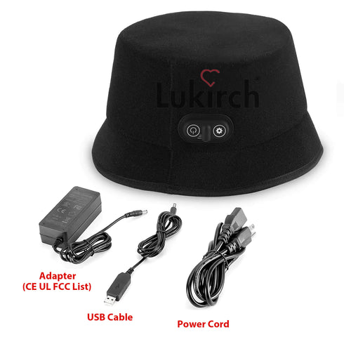 Lukirch red infrared light phototherapy helmet cap hat for brain health hair loss