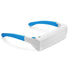 blue and red light therapy glasses
