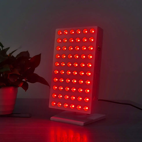 300W Red Light Therapy Device by Lukirch, 660nm 850nm, 60 Dual Chip LEDs, Built-in Stand