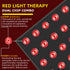 300W Red Light Therapy Device by Lukirch, 660nm 850nm, 60 Dual Chip LEDs, Built-in Stand