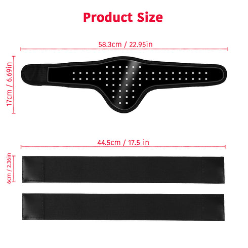 lukirch red light therapy for dogs pets measurement