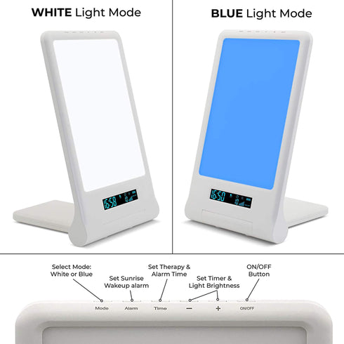 2023 Discover the Power of Light Therapy: Experience Our Premium Lamps (Blue + White)