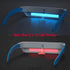 red and blue light therapy glasses (2 in 1)