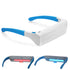 (2 in 1) red and blue light therapy glasses improving vision for eye health