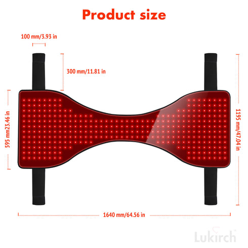 red infrared led light therapy lamp equine for horse belly back