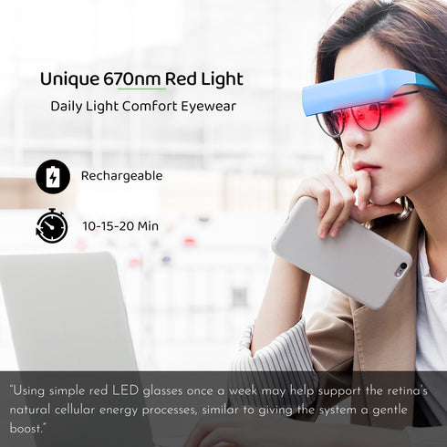 red light therapy glasses for eyewear