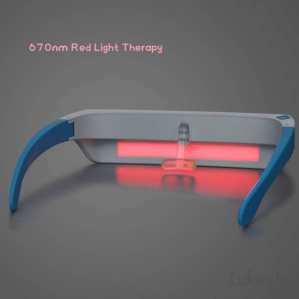 2024 Red Light Therapy Glasses for Eye Health and Improving Vision V1.0 (Built-in Red and Blue Lights)