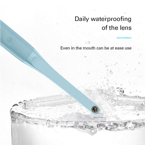 1080P HD Intraoral Camera Dental Camera, 6 LED Light WiFi Oral Camera Endoscope, Photo Snap and Video Recording, Compatible with Android and IOS, for Adults Kids Pets FHD