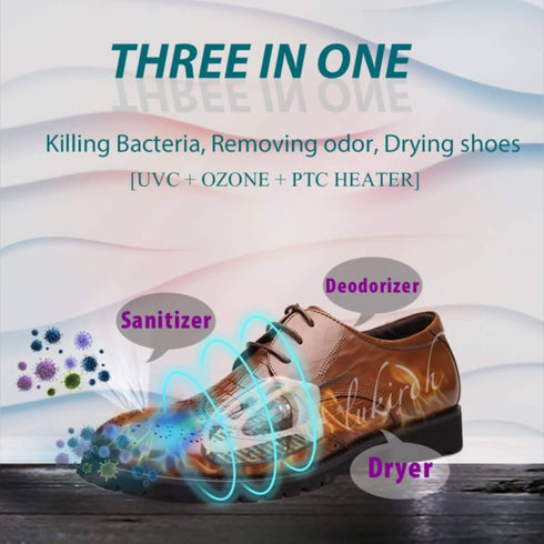 shoe uv sanitizer 3-in-1 function