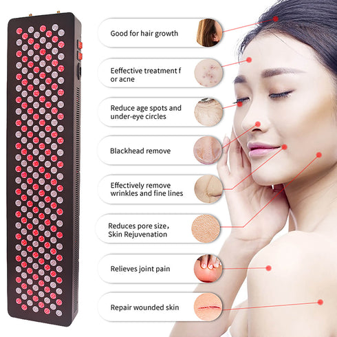 lukirch 1000w red infrared light therapy devices different functions on different body parts