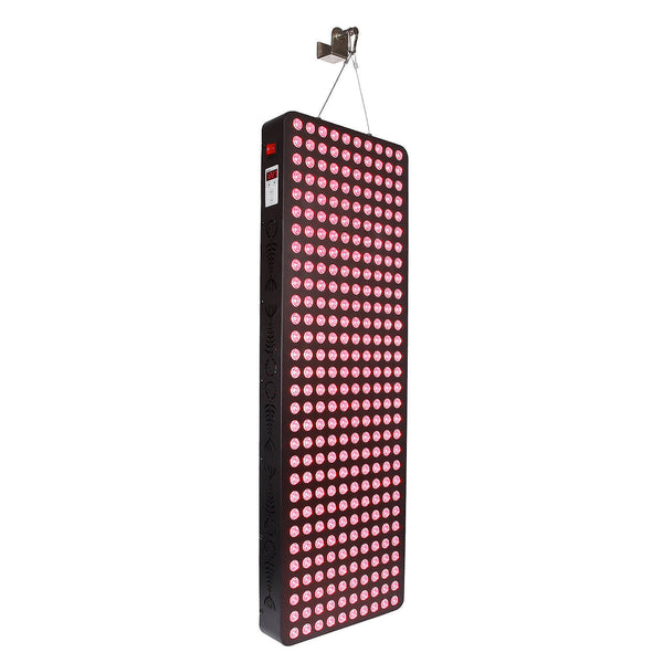 lukirch 1000w red infrared light therapy devices hung on the wall for pain relief of full body