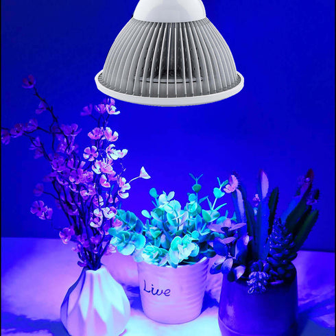 lukirch 24w blue led light therapy lamp 450nm will be good for the growth of vegetables' leaf