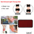 lukirch red infrared light therapy belt with 120 leds is used for weight loss and pain relief