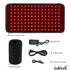 luirch red infrared light therapy belts 660nm 850nm 120 leds includes stretch ban, power cord, adaptor, connector wire