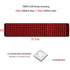 lukirch red infrared led light therapy belts with 180 leds, 660nm & 850nm, 3 chips in 1 led, high power output