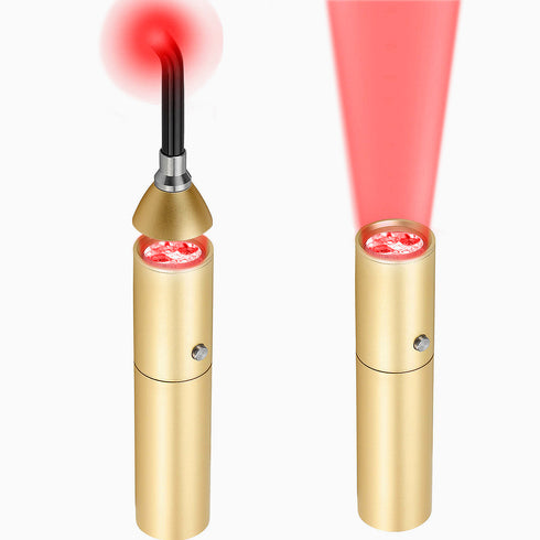 lukirch red infrared light therapy torch device handheld portable rechargeable