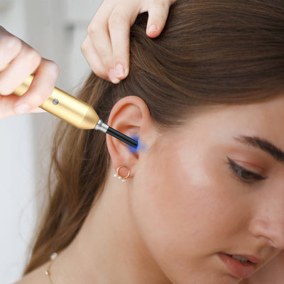 lukirch red infrared light therapy torch device 470nm 630nm 660nm 850nm for mouth sore and is a cheap natural pain relief quickly and safely