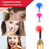 red light therapy device torch with tip can be used for pain relief of mouth, ear and nose