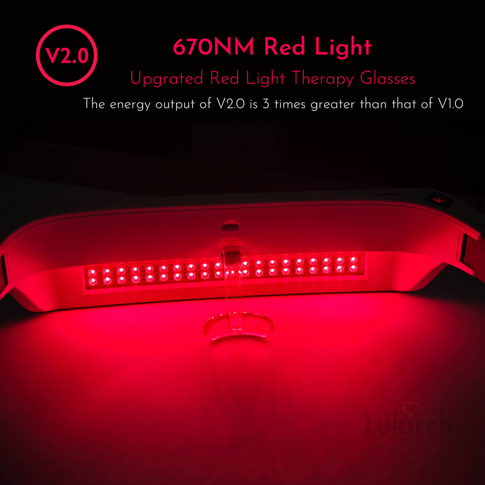 670nm Red Light Glasses – Daily Light Comfort Eyewear (V2.0) – Lukirch®